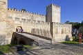 Castelo de Sao Jorge aka Saint George Castle. Royalty Free Stock Photo