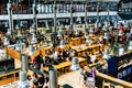 LISBON, PORTUGAL - JANUARY 19, 2018: Food Market Mercado da Rib Royalty Free Stock Photo