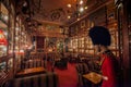 LISBON, PORTUGAL - January 31, 2011: the historic Pavilhao Chines bar in the Barrio Alto neighborhood in Lisbon