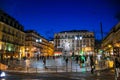 LISBON, PORTUGAL - January 27, 2011: Luis de Camoes square, Barrio Alto Royalty Free Stock Photo