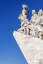 Detail of Padrao dos Descobrimentos monument.