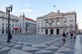 Municipal square in Lisbon