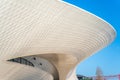 Lisbon, Portugal - 12/28/18: Maat entrance, Museum of Art, Architecture and Technology Royalty Free Stock Photo