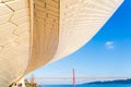 Lisbon, Portugal - 12/28/18: Maat entrance, Museum of Art, Architecture and Technology Royalty Free Stock Photo