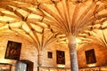 Arches and monumental columns of Santa Maria de Belem church