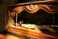 Jesus Christ carving wood prostrate in a church of Lisbon