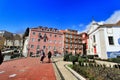 Santa Luzia viewpoint on a sunny day in Lisbon