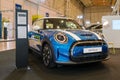 MINI electric car at ECAR SHOW - Hybrid and Electric Motor Show