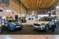 MINI electric and MINI Countryman hybrid cars at ECAR SHOW - Hybrid and Electric Motor Show