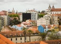 Lisbon, Portugal: a partial view of western area