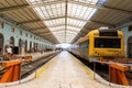 Lisbon Portugal Santa Apolonia Train Station Indoors Busy Sunny Royalty Free Stock Photo