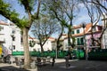 Lisbon, Portugal: Santa Marinha square, Alfama