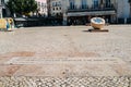 Monument to victims of Jewish pogrom on April 19 1506 in Lisbon, Portugal