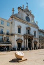 Monument to victims of Jewish pogrom on April 19 1506 in Lisbon, Portugal Royalty Free Stock Photo