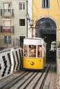 Bica Elevator Bica Funicular (Elevador da Bica) - Lisbon, Portugal Royalty Free Stock Photo