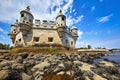 Lisbon, Portugal. Tower Belem at coast Royalty Free Stock Photo