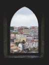 2020 12 14 Lisbon Portugal view of Bairro alto from a window of Saint George's Castle Royalty Free Stock Photo
