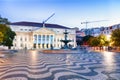 Lisbon - Rossio square at day, Portugal