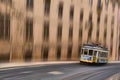 Lisbon`s tram Royalty Free Stock Photo