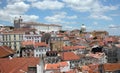 Lisbon skyline Royalty Free Stock Photo