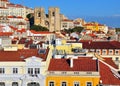 Lisbon skyline Royalty Free Stock Photo