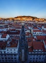 Lisbon Skyline Royalty Free Stock Photo