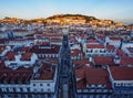 Lisbon Skyline Royalty Free Stock Photo