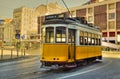 Lisbon Street Car Royalty Free Stock Photo