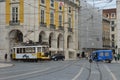 Lisbon street view, Portugal Royalty Free Stock Photo