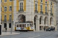 Lisbon street view, Portugal Royalty Free Stock Photo