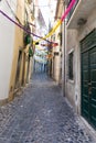 Lisbon streets decorated for the Festas de Lisboa