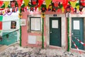 Lisbon streets decorated for the Festas de Lisboa