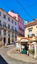 Lisbon streets vibes on a spring day in europe portugal