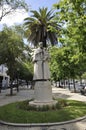 LIsbon, 18th july: Avenue Liberdade Monument from Lisbon capital in Portugal