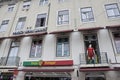 Lisbon, 16th July: Headquarters of Forca Portugal Sport Equip from Praca Figueira Square in Baixa in Lisbon