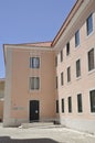 Lisbon, 18th July: School de Santa Clara building from Alfama of Lisbon