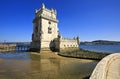 Lisbon Torre de Belem, Portugal. Royalty Free Stock Photo
