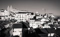 Lisbon town skyline at the Alfama
