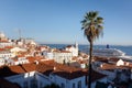 Lisbon town skyline at the Alfama