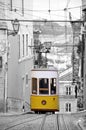 Lisbon tram Royalty Free Stock Photo