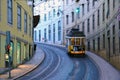 Lisbon tram Royalty Free Stock Photo