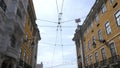 Lisbon tram transportation Royalty Free Stock Photo