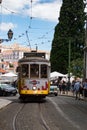 Lisbon tramway network Royalty Free Stock Photo