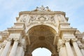 Lisbon Triumphal Arch. Portugal Royalty Free Stock Photo