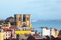 Lisbon view with the cathedral