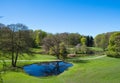 Liselund park in Denmark Royalty Free Stock Photo