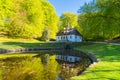 Liselund park in Denmark Royalty Free Stock Photo