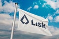 Lisk LSK crypto network Royalty Free Stock Photo
