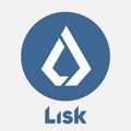 Lisk LSK Vector Logo - Decentralized blockchain applications in JavaScript, crypto currency