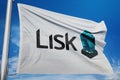 Lisk LSK crypto network Royalty Free Stock Photo
